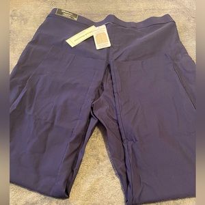 Alfred Dunner navy stretch pants
